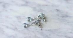 Boucles D'oreilles Gouttes Topaze Bleue Et Diamant Sur Or Blanc 18 Boucles D'oreilles Gouttes Topaze Bleue Et Diamant Sur Or Blanc -Castafiore Boutique boucles doreilles gouttes topaze bleue et diamant sur or blanc 992968