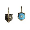 Boucles D’oreilles GUCCI « Le Marché Des Merveilles » En Or Jaune, Turquoise Et Diamants -Castafiore Boutique boucles doreilles gucci le marche des merveilles en or jaune turquoise et diamants 411928