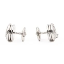 Boucles D'oreilles MONTBLANC "Dame Blanche" En Or Blanc Et Diamant -Castafiore Boutique boucles doreilles montblanc dame blanche en or blanc et diamant 959089