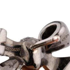 Boucles D'oreilles Nœuds Pomellato Modèle Forever En Or Gris Noirci Et Onyx -Castafiore Boutique boucles doreilles noeuds pomellato modele forever en or gris noirci et onyx 714989