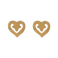 Boucles D'oreilles O.J. PERRIN "Légendes" En Or Jaune