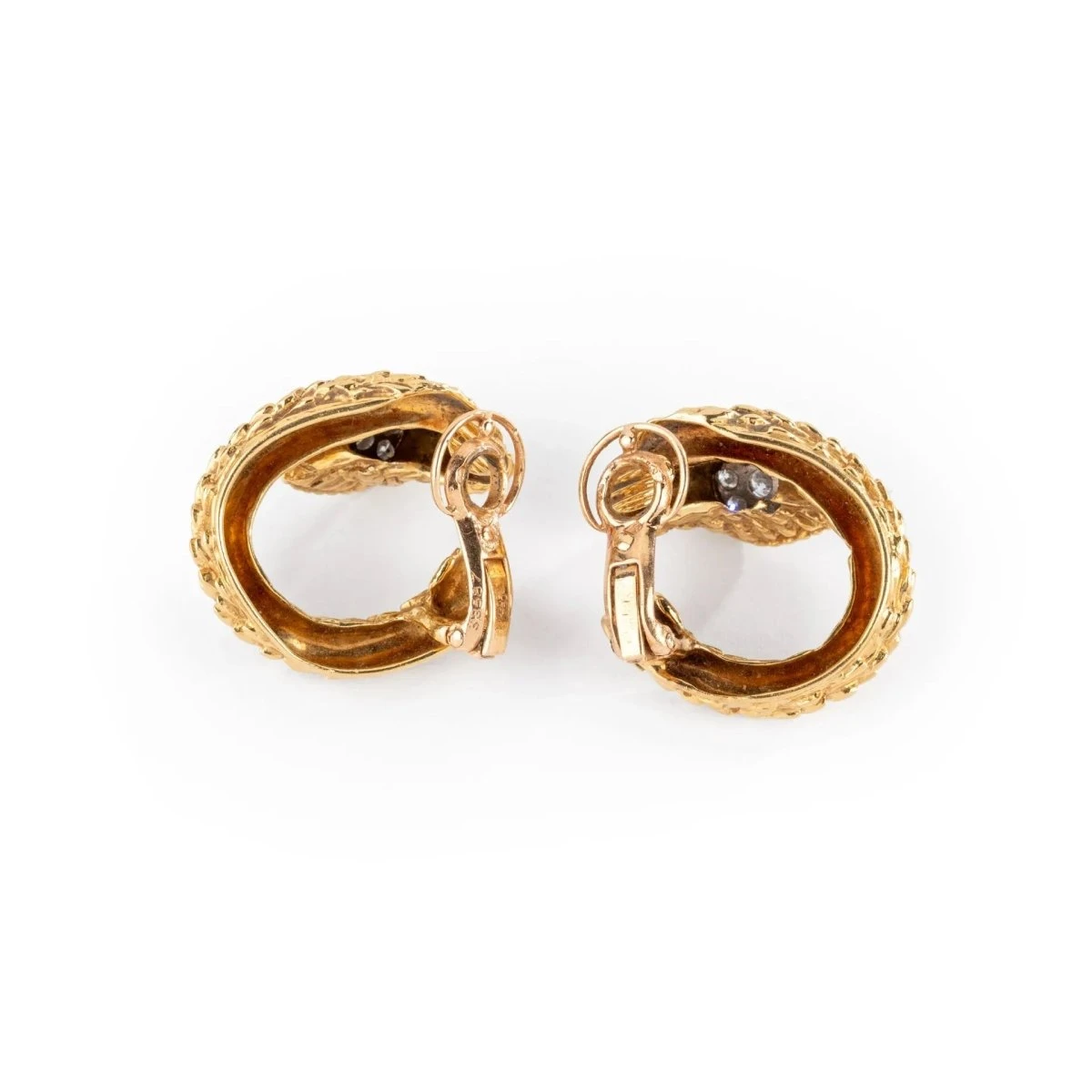 Boucles D'oreilles Clip BOUCHERON "Serpent Bohème" En Or Jaune Et Diamants 3 Boucles D'oreilles Clip BOUCHERON "Serpent Bohème" En Or Jaune Et Diamants – Image 3