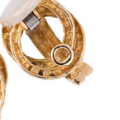 Boucles D'oreilles HERMÈS En Or Jaune -Castafiore Boutique boucles doreilles or jaune signee hermes 725573