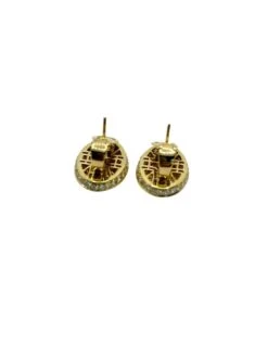 Boucles D'oreilles PEDERZANI En Or Jaune Et Diamants -Castafiore Boutique boucles doreilles pederzani en or jaune et diamants 957628