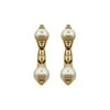 Boucles D'oreilles Pendantes BULGARI En Or Jaune Et Perles 7 Boucles D'oreilles Pendantes BULGARI En Or Jaune Et Perles -Castafiore Boutique boucles doreilles pendantes bulgari en or jaune et perles 541114