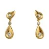 Miller Boucles D'oreilles Pendantes CARTIER En Or Jaune Et Diamants -Castafiore Boutique boucles doreilles pendantes cartier en or jaune et diamants 298153