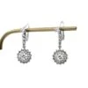 Boucles D'oreilles Pendantes En Or Blanc Et Diamants 12 Boucles D'oreilles Pendantes En Or Blanc Et Diamants -Castafiore Boutique boucles doreilles pendantes en or blanc et diamants 389750