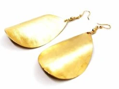 Boucles D'oreilles Pendantes Goutte En Or Jaune 9 Boucles D'oreilles Pendantes Goutte En Or Jaune -Castafiore Boutique boucles doreilles pendantes goutte en or jaune 183116