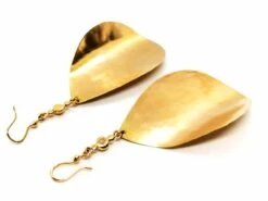 Boucles D'oreilles Pendantes Goutte En Or Jaune 7 Boucles D'oreilles Pendantes Goutte En Or Jaune -Castafiore Boutique boucles doreilles pendantes goutte en or jaune 819907