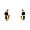 Miller Boucles D'oreilles POMELLATO "M'ama Non M'ama" En Or Rose, Onyx Et Diamants -Castafiore Boutique boucles doreilles pomellato mama non mama en or rose onyx et diamants 417981