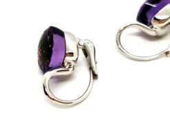 Boucles D'oreilles POMELLATO "Nudo Classic" En Or Blanc Et Améthyste 9 Boucles D'oreilles POMELLATO "Nudo Classic" En Or Blanc Et Améthyste -Castafiore Boutique boucles doreilles pomellato nudo classic en or blanc et amethyste 103983