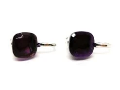 Boucles D'oreilles POMELLATO "Nudo Classic" En Or Blanc Et Améthyste 11 Boucles D'oreilles POMELLATO "Nudo Classic" En Or Blanc Et Améthyste -Castafiore Boutique boucles doreilles pomellato nudo classic en or blanc et amethyste 211323