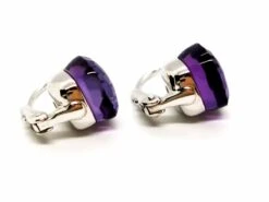 Boucles D'oreilles POMELLATO "Nudo Classic" En Or Blanc Et Améthyste 13 Boucles D'oreilles POMELLATO "Nudo Classic" En Or Blanc Et Améthyste -Castafiore Boutique boucles doreilles pomellato nudo classic en or blanc et amethyste 444382