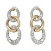 Miller Boucles D'oreilles POMELLATO "Tango" En Or Rose Et Diamants
