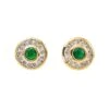 Boucles D'oreilles Puces En Or Jaune, émeraudes Et Diamants 11 Boucles D'oreilles Puces En Or Jaune, émeraudes Et Diamants -Castafiore Boutique boucles doreilles puces en or jaune emeraudes et diamants 851258