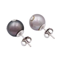 Miller Boucles D'oreilles Puces En Or, Perles Et Diamants 8 Miller Boucles D'oreilles Puces En Or, Perles Et Diamants -Castafiore Boutique boucles doreilles puces en or perles et diamants 969495