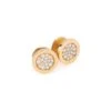 Boucles D'oreilles Puces FRED En Or Jaune Et Diamants -Castafiore Boutique boucles doreilles puces fred en or jaune et diamants 316032