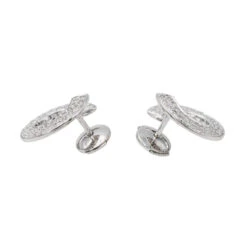 Boucles D'oreilles Puces Or Blanc Diamant 10 Boucles D'oreilles Puces Or Blanc Diamant -Castafiore Boutique boucles doreilles puces or blanc diamant 893724