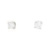 Miller Boucles D'oreilles Puces TIFFANY & CO. En Platine Et Diamants -Castafiore Boutique boucles doreilles puces tiffany co en platine et diamants 762116
