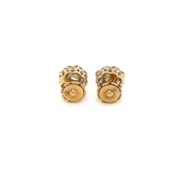 Boucles D'oreilles Retro 3.70 Carats Old Mine Cut Diamond Cluster -Castafiore Boutique boucles doreilles retro 370 carats old mine cut diamond cluster 896615