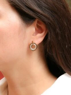 Boucles D'oreilles Vintage Or Diamants 11 Boucles D'oreilles Vintage Or Diamants -Castafiore Boutique boucles doreilles vintage or diamants 516781