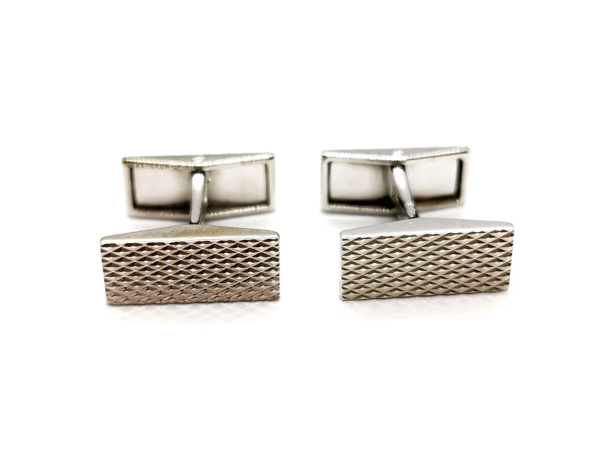 Boutons De Manchette BOUCHERON En Or Blanc 1 Boutons De Manchette BOUCHERON En Or Blanc