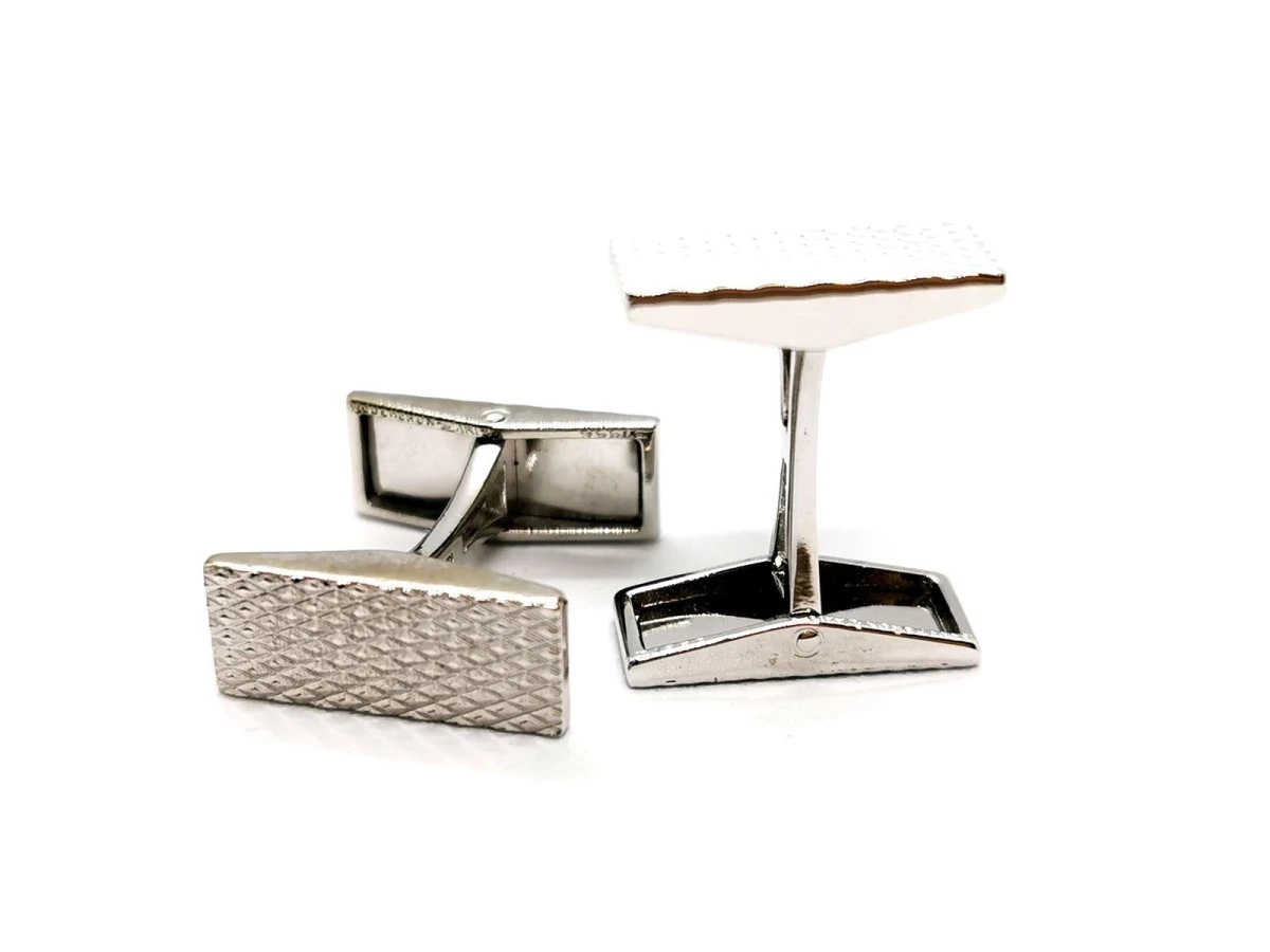 Boutons De Manchette BOUCHERON En Or Blanc 2 Boutons De Manchette BOUCHERON En Or Blanc – Image 2