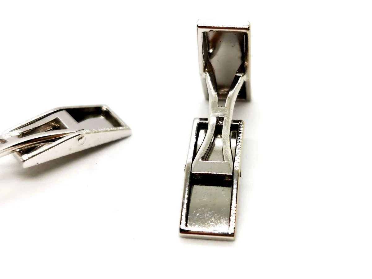 Boutons De Manchette BOUCHERON En Or Blanc 4 Boutons De Manchette BOUCHERON En Or Blanc – Image 4