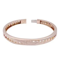 Miller Bracelet AKILLIS "Capture Me", Or Rose, Diamants. -Castafiore Boutique bracelet akillis capture me or rose diamants 907402