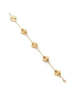 Osprey Bracelet "Alhambra Vintage" VAN CLEEF & ARPELS En Or Jaune -Castafiore Boutique bracelet alhambra vintage van cleef arpels en or jaune 242321