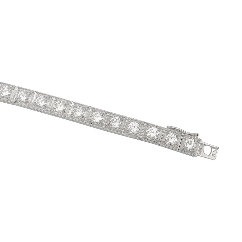 Miller Bracelet Ancien Diamants, Platine 7 Miller Bracelet Ancien Diamants, Platine – Image 7