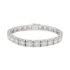 Miller Bracelet Ancien Diamants, Platine