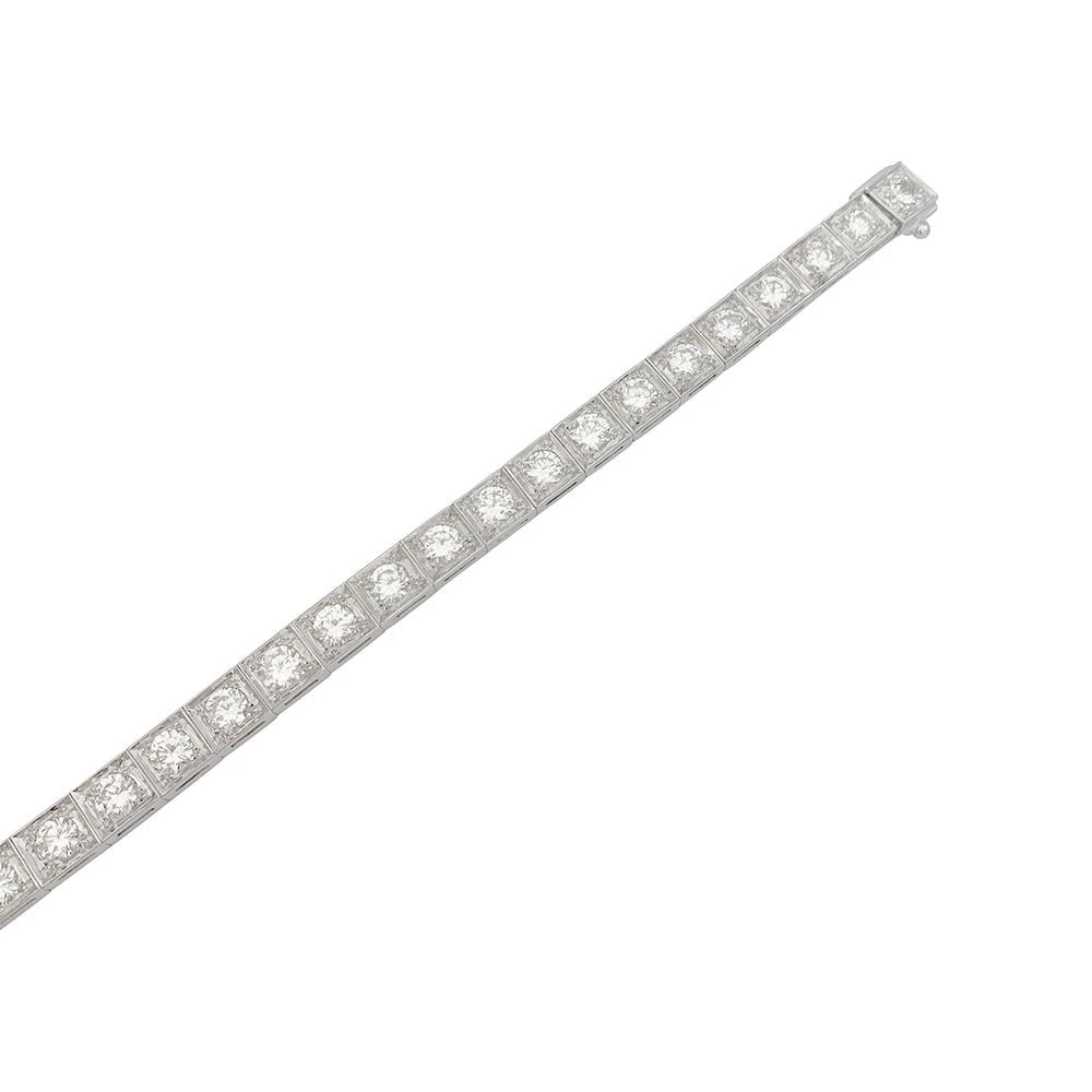 Miller Bracelet Ancien Diamants, Platine 4 Miller Bracelet Ancien Diamants, Platine – Image 4