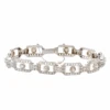 Bracelet Art Déco En Or Blanc Et Diamants -Castafiore Boutique bracelet art deco en or blanc et diamants 722519
