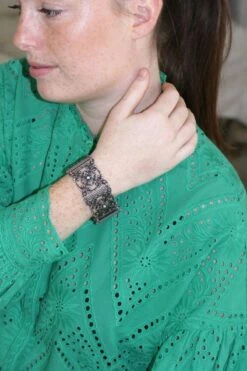 Bracelet Articulé Jules Wiese En Argent -Castafiore Boutique bracelet articule jules wiese en argent 139376