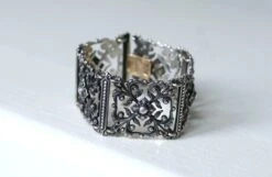 Bracelet Articulé Jules Wiese En Argent -Castafiore Boutique bracelet articule jules wiese en argent 648461