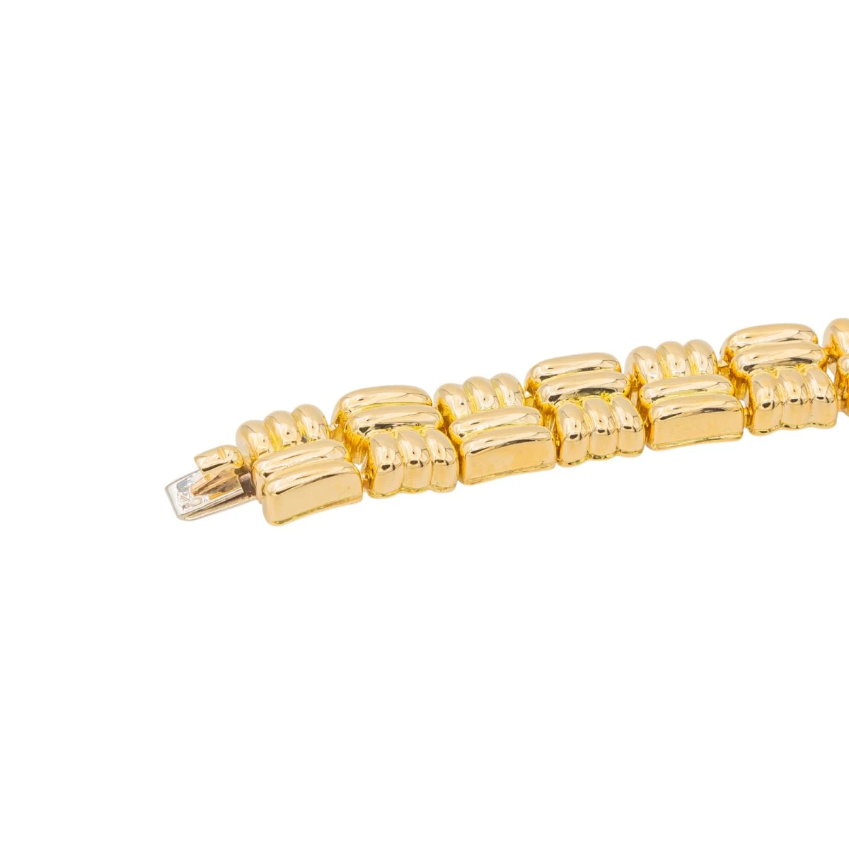 Bracelet BOUCHERON En Or Jaune, Saphir Et Diamants 8 Bracelet BOUCHERON En Or Jaune, Saphir Et Diamants – Image 8