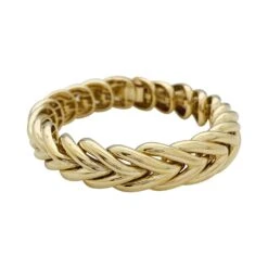 Miller Bracelet BOUCHERON "Tressé" En Or Jaune