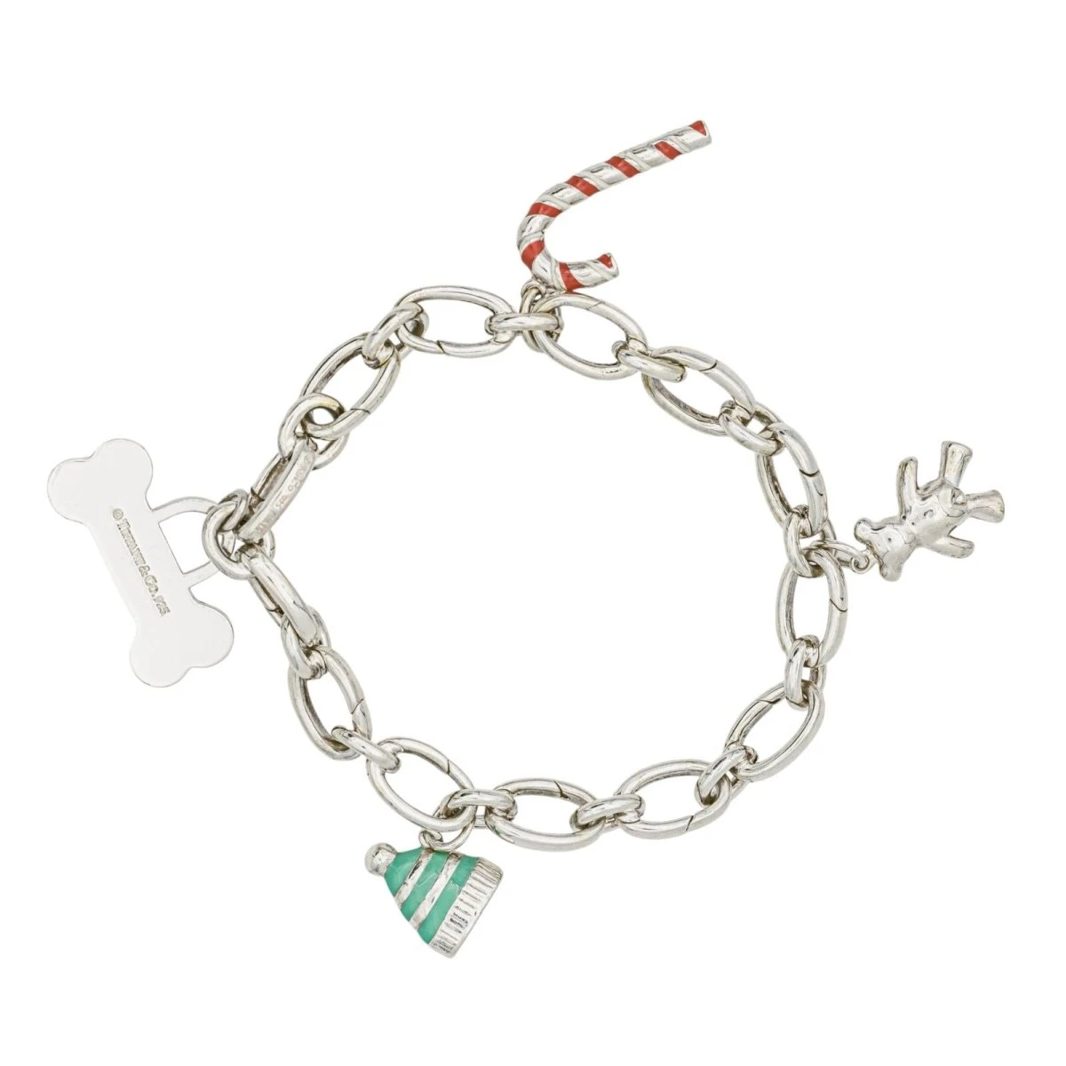 Bracelet Breloque TIFFANY & CO. En Argent 3 Bracelet Breloque TIFFANY & CO. En Argent – Image 3