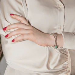 Bracelet Breloque TIFFANY & CO. En Argent 8 Bracelet Breloque TIFFANY & CO. En Argent -Castafiore Boutique bracelet breloque tiffany co en argent 692399