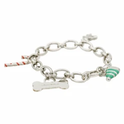 Bracelet Breloque TIFFANY & CO. En Argent 11 Bracelet Breloque TIFFANY & CO. En Argent -Castafiore Boutique bracelet breloque tiffany co en argent 955883