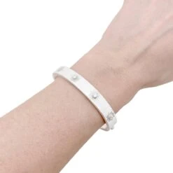 Miller Bracelet BUCCELLATI "Macri Classica" En Or Blanc Et Diamants -Castafiore Boutique bracelet buccellati macri classica en or blanc et diamants 249518