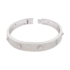 Miller Bracelet BUCCELLATI "Macri Classica" En Or Blanc Et Diamants -Castafiore Boutique bracelet buccellati macri classica en or blanc et diamants 398037