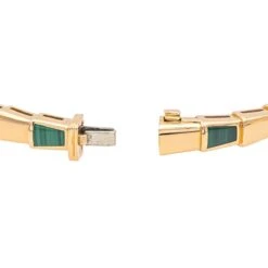 Bracelet BULGARI "Serpenti" En Or Rose Et Malachite 14 Bracelet BULGARI "Serpenti" En Or Rose Et Malachite -Castafiore Boutique bracelet bulgari serpenti en or rose et malachite 125814
