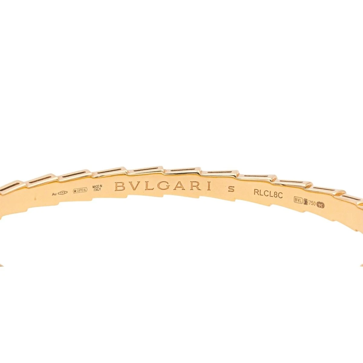 Bracelet BULGARI "Serpenti" En Or Rose Et Malachite 5 Bracelet BULGARI "Serpenti" En Or Rose Et Malachite – Image 5