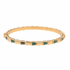 Bracelet BULGARI "Serpenti" En Or Rose Et Malachite 11 Bracelet BULGARI "Serpenti" En Or Rose Et Malachite -Castafiore Boutique bracelet bulgari serpenti en or rose et malachite 671125