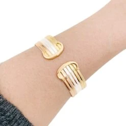 Miller Bracelet CARTIER"Double C" En Trois Ors 9 Miller Bracelet CARTIER"Double C" En Trois Ors -Castafiore Boutique bracelet cartier double c en trois ors 156173