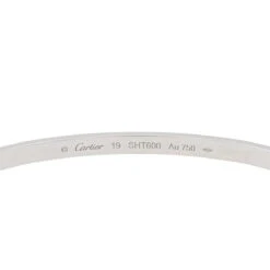 Bracelet CARTIER "Jonc Love" En Or Blanc 8 Bracelet CARTIER "Jonc Love" En Or Blanc -Castafiore Boutique bracelet cartier jonc love en or blanc 375839
