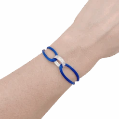 Miller Bracelet CARTIER "Love" En Or Blanc Et Cordon -Castafiore Boutique bracelet cartier love en or blanc et cordon 456512