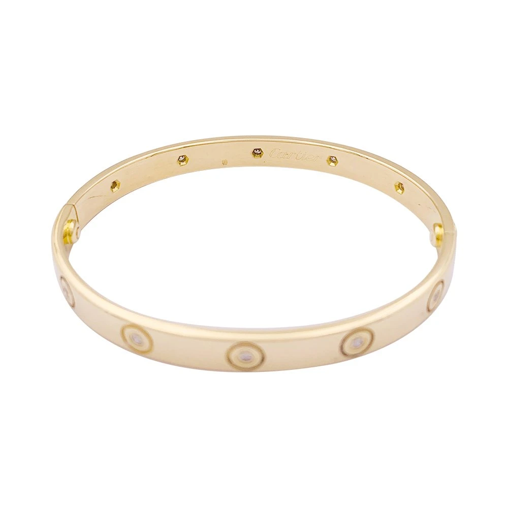 Miller Bracelet CARTIER "Love" En Or Jaune Et Diamants 4 Miller Bracelet CARTIER "Love" En Or Jaune Et Diamants – Image 4